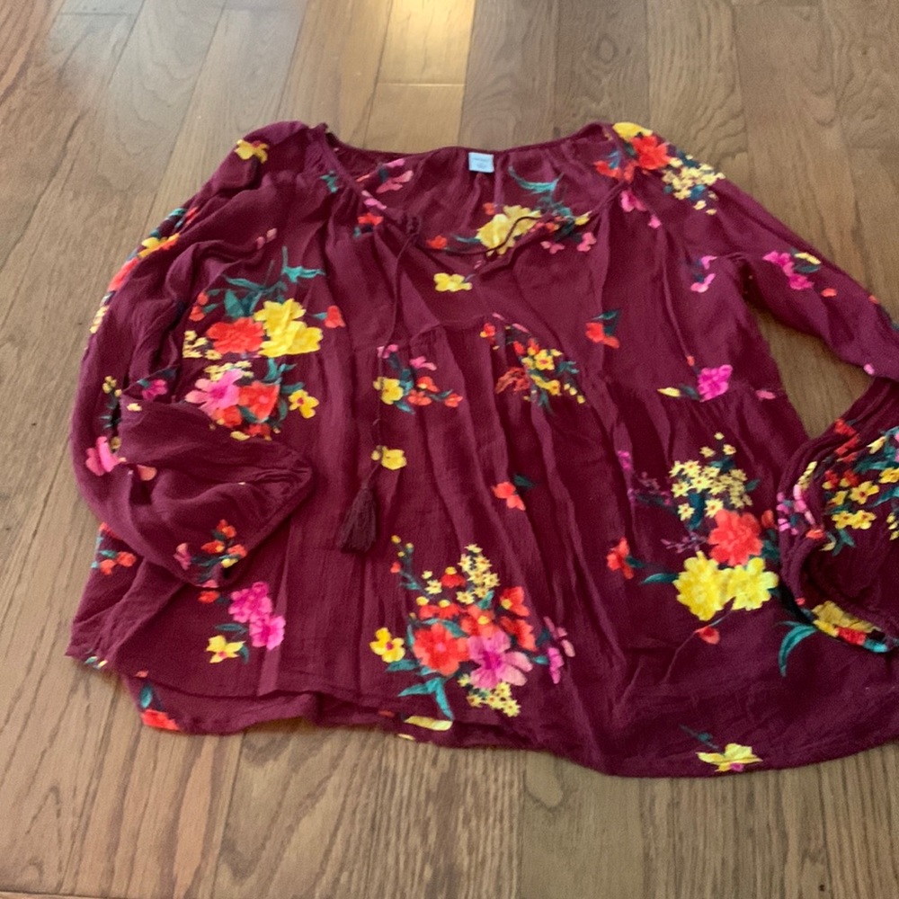Old navy peasant top